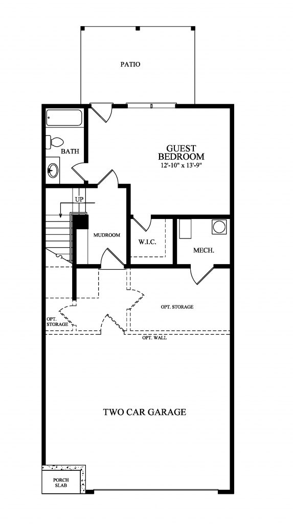 West Village B Floor Plan